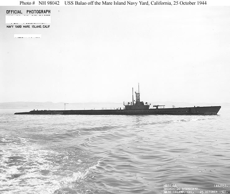 USS Balao (SS-285) Naval Warfare USS Balao SS285 AGSS285
