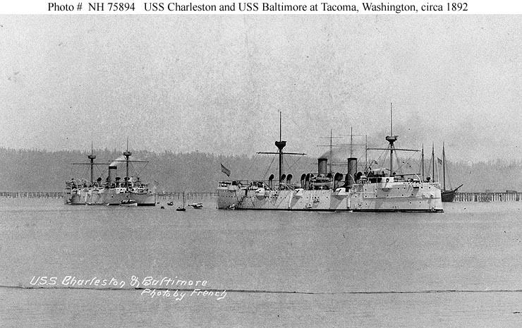 USS Baltimore (C-3) USN ShipsUSS Baltimore Cruiser 3 later CM1