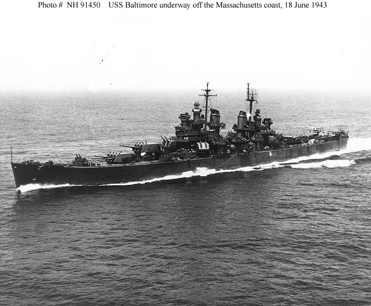 USS Baltimore (CA-68) wwwnavsourceorgarchives040680406804jpg