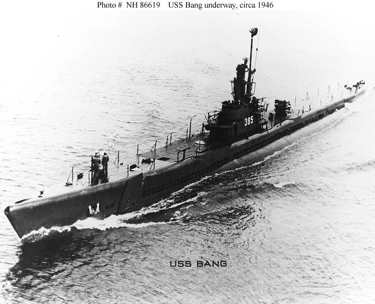 USS Bang (SS-385) USN ShipsUSS Bang SS385