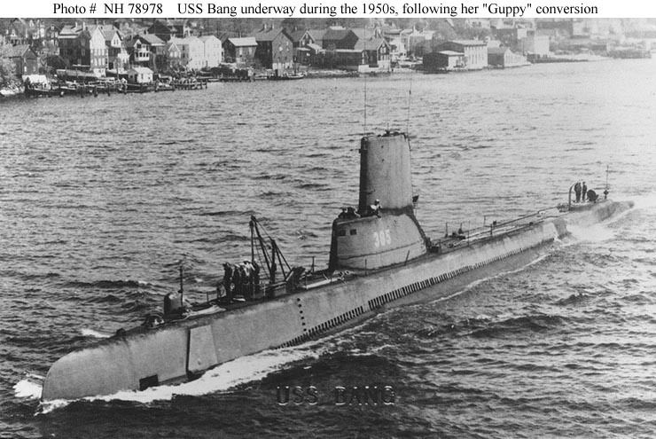 USS Bang (SS-385) Submarine Photo Index