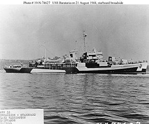USS Barataria (AVP-33) httpsuploadwikimediaorgwikipediacommonsthu