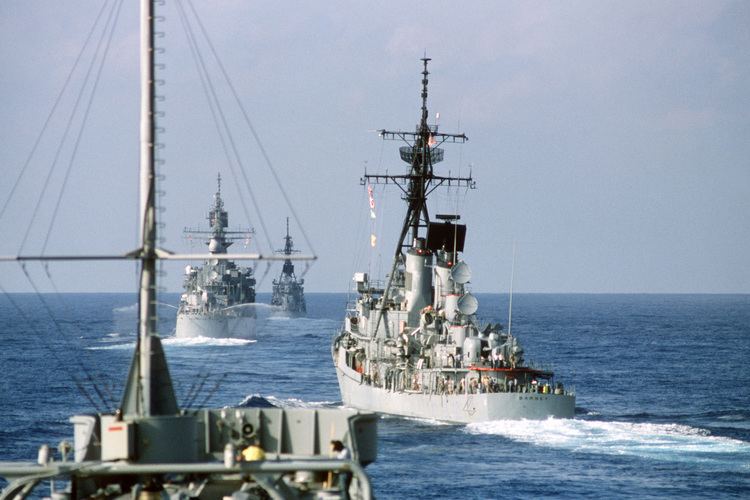 USS Barney (DDG-6) FileUSS Barney DDG6 aft view 1984JPEG Wikimedia Commons