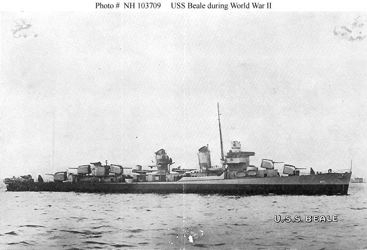 USS Beale (DD-471) USN ShipsUSS Beale DD471 later DDE471