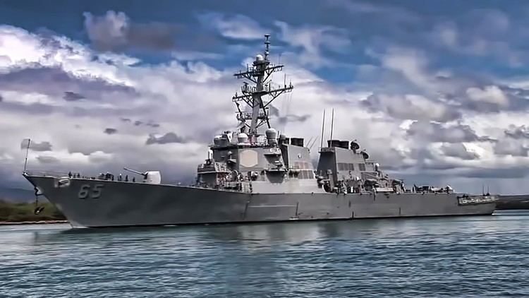 USS Benfold USS Benfold DDG65 Leaving Pearl Harbor Hawaii YouTube
