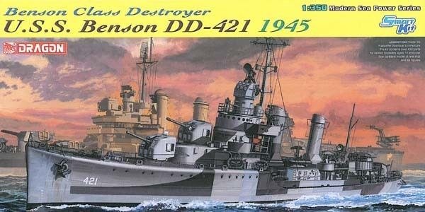 USS Benson (DD-421) Dragon 1350 USS Buchanan DD484