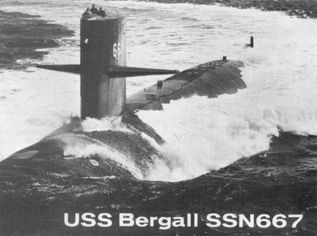USS Bergall (SSN-667) USS Bergall SSN 667 Specifications