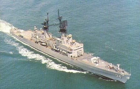 USS Biddle (CG-34) USS Biddle CG34 P36348 Universal Ship Cancellation Society