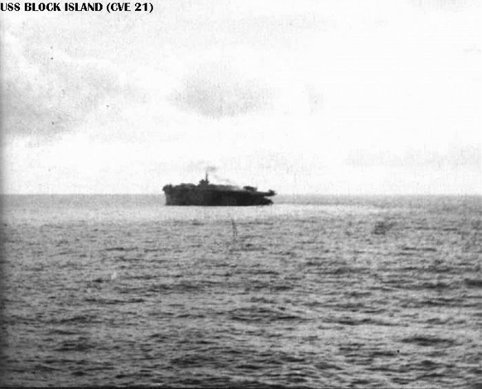 USS Block Island (CVE-21) of USS Block Island CVE21