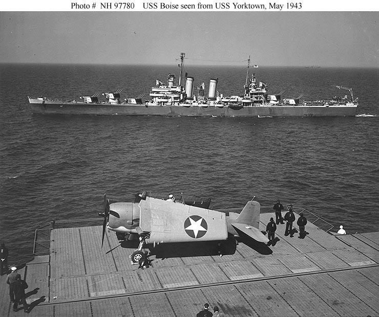 USS Boise (CL-47) Cruiser Photo Index CL47 USS BOISE Navsource Photographic