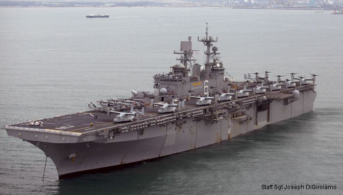 USS Bonhomme Richard (LHD-6) USS Bonhomme Richard LHD6 Helicopter Database