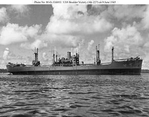 USS Boulder Victory (AK-227) httpsuploadwikimediaorgwikipediacommonsthu