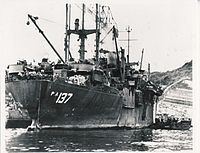 USS Bowie (APA-137) httpsuploadwikimediaorgwikipediaenthumbc