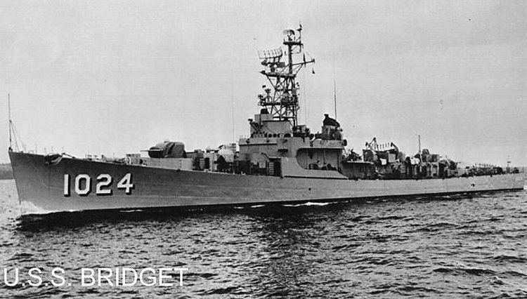 USS Bridget (DE-1024) httpsuploadwikimediaorgwikipediacommonsee
