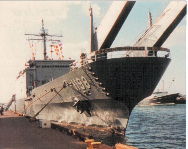 USS Bristol County (LST-1198) Tank Landing Ship LST Tuscaloosa