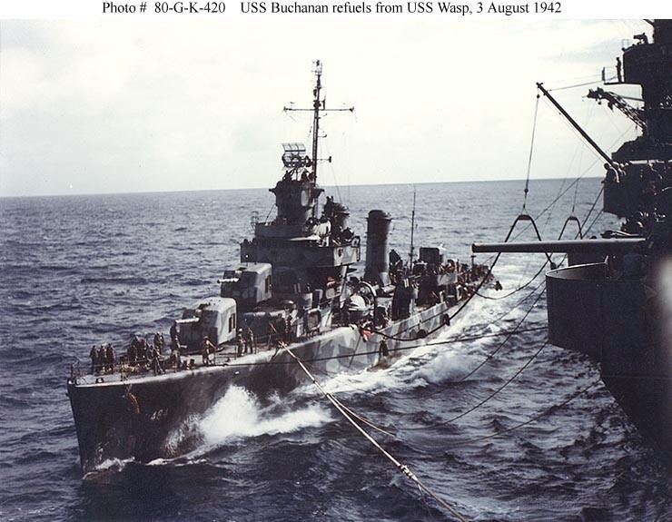 USS Buchanan (DD-484) Destroyer Photo Index DD484 USS BUCHANAN