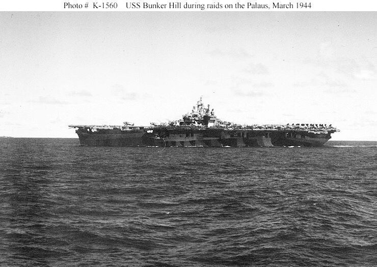 USS Bunker Hill (CV-17) Aircraft Carrier Photo Index USS BUNKER HILL CV17