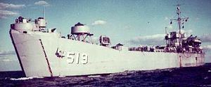 USS Calhoun County (LST-519) httpsuploadwikimediaorgwikipediacommonsthu