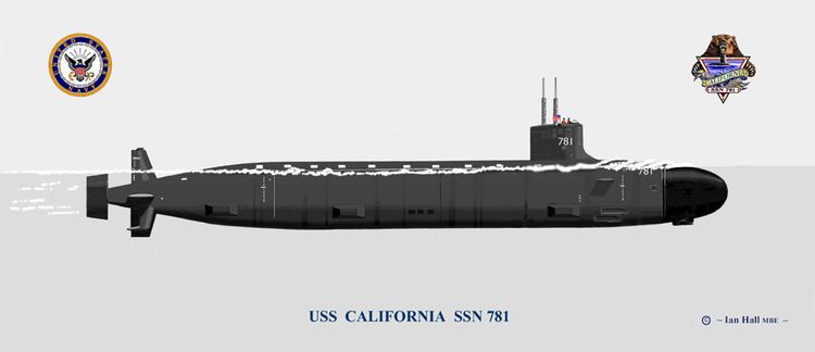 USS California (SSN-781) USS California SSN 781 Print Submarine Prints PriorServicecom