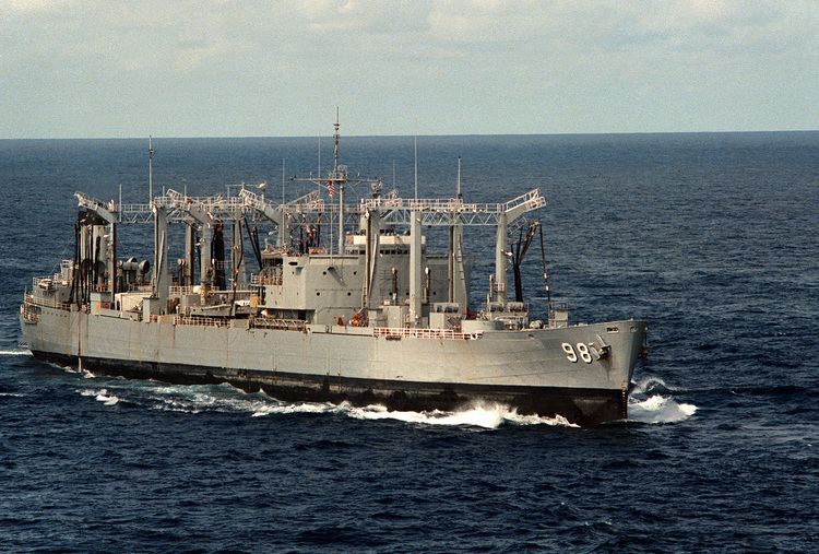 USS Caloosahatchee (AO-98) FileUSS Caloosahatchee AO98 Mar1988jpeg Wikimedia Commons