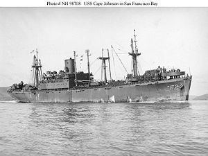 USS Cape Johnson (AP-172) httpsuploadwikimediaorgwikipediacommonsthu