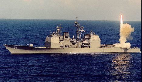 USS Cape St. George Cruiser Photo Index CG71 USS CAPE ST GEORGE Navsource