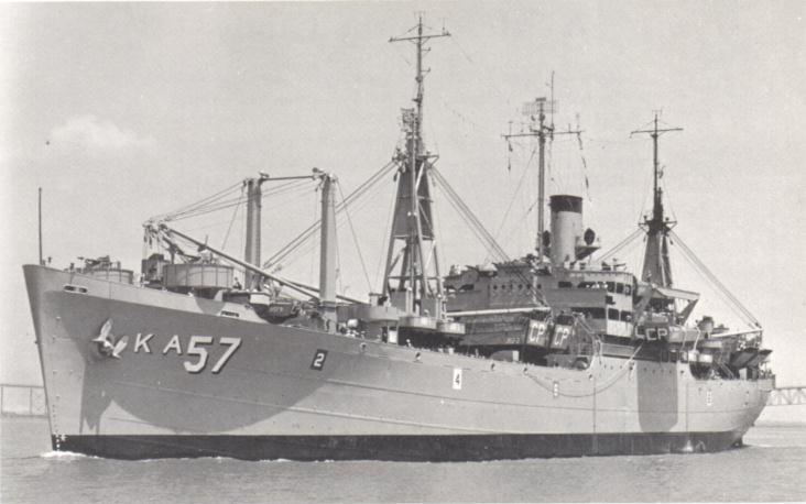 USS Capricornus (AKA-57) usscapricornushomesteadcom1957Cappypicjpg
