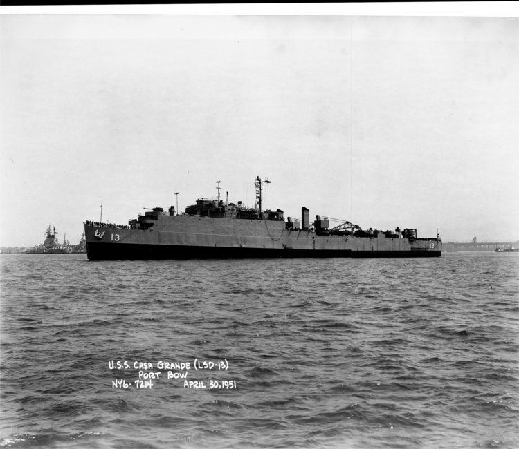 USS Casa Grande (LSD-13) wwwnavsourceorgarchives101210121304jpg