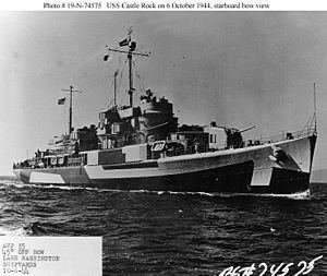 USS Castle Rock (AVP-35) httpsuploadwikimediaorgwikipediacommonsthu