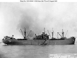 USS Cetus (AK-77) httpsuploadwikimediaorgwikipediacommonsthu