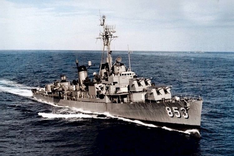 USS Charles H. Roan Destroyer Photo Index DD853 USS CHARLES H ROAN