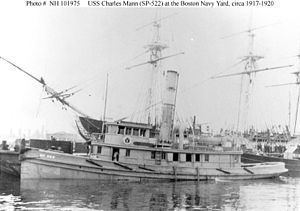 USS Charles Mann (SP-522) httpsuploadwikimediaorgwikipediacommonsthu
