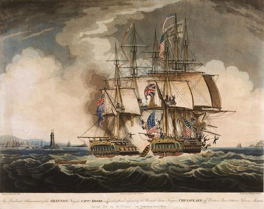 USS Chesapeake (1799) ChesapeakeLeopard Affair WikiVisually