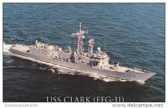 USS Clark (FFG-11) Warships U S S CLARK FFG11