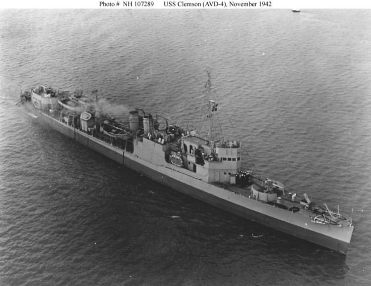 USS Clemson (DD-186) wwwnavsourceorgarchives1004100403103jpg