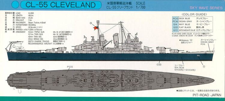 USS Cleveland (CL-55) Ship review