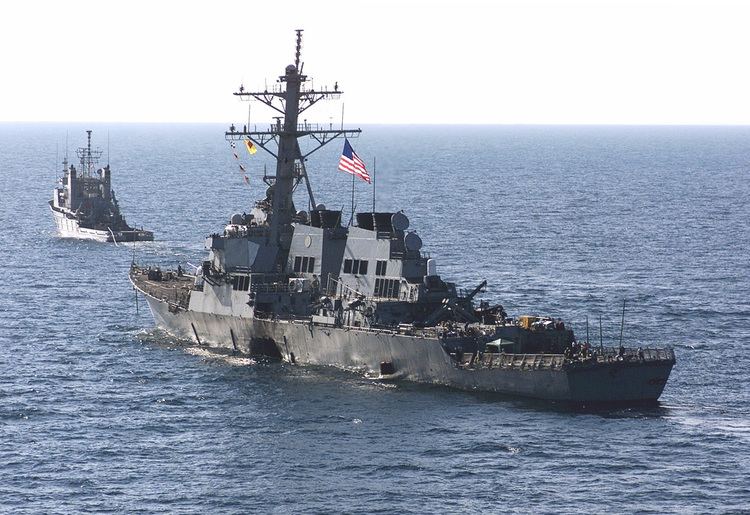USS Cole (DDG-67) FileUSS Cole DDG67 Departsjpg Wikimedia Commons