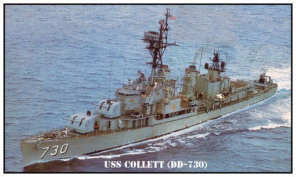 USS Collett wwwusscollettcomcollettforwebjpg