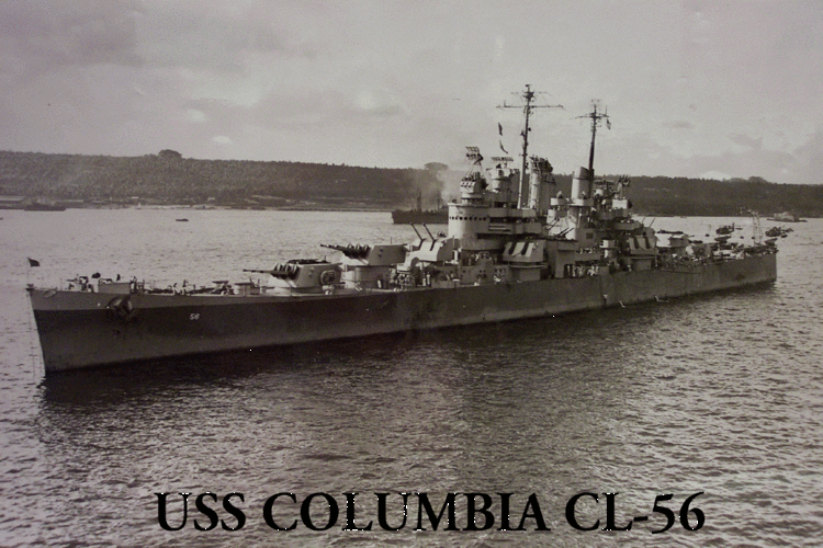 USS Columbia (CL-56) Defending the Heritage