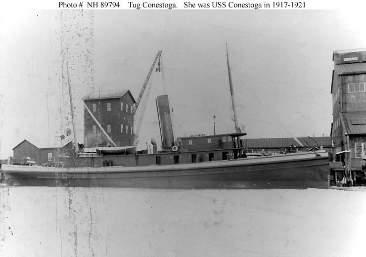 USS Conestoga (AT-54) USN ShipsUSS Conestoga SP1128 later AT54