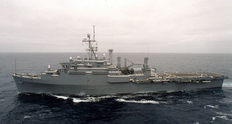 USS Coronado (AGF-11) FileUSS Coronado during KERNEL BLITZ 3997JPEG Wikimedia Commons