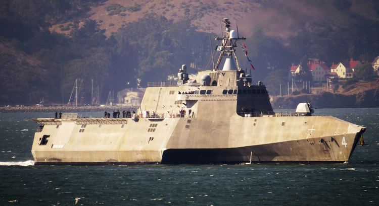 USS Coronado (LCS-4) USS Coronado LCS4 Arriving in San Francisco for Fleet W Flickr