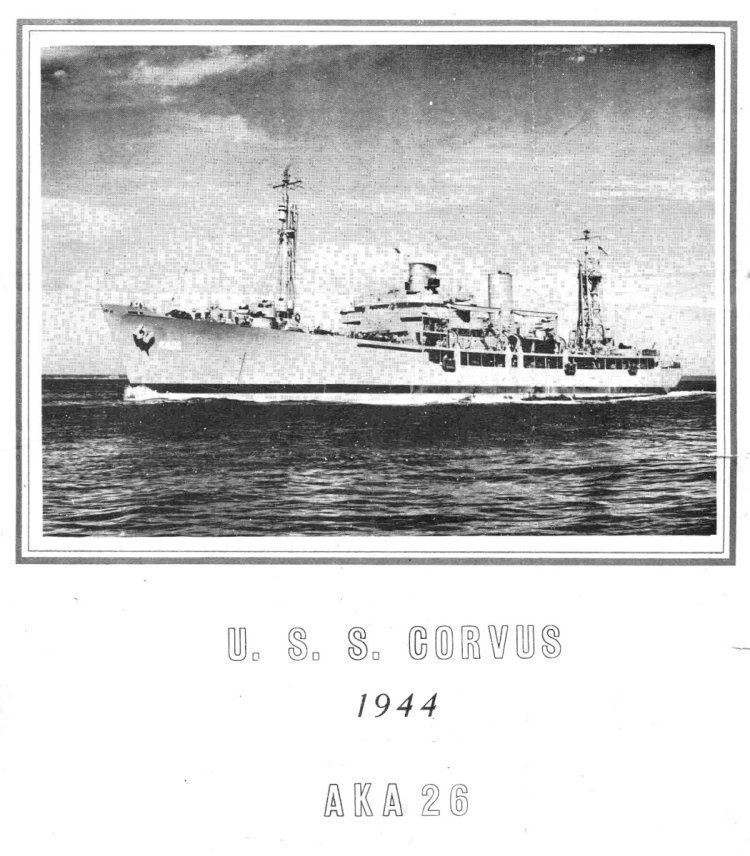 USS Corvus (AKA-26) wwwnavsourceorgarchives1002100202601jpg