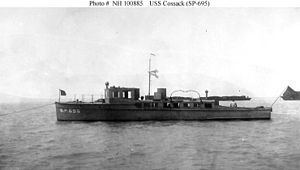 USS Cossack (SP-695) httpsuploadwikimediaorgwikipediacommonsthu