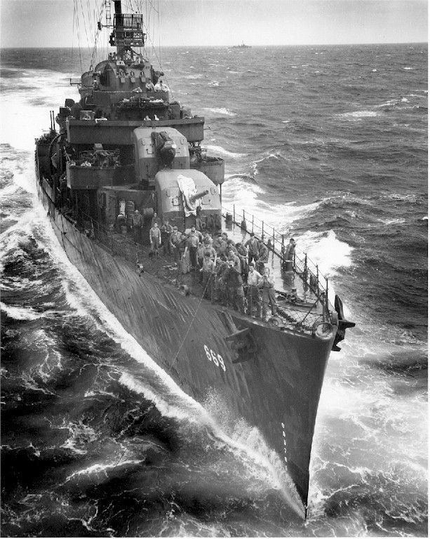 USS Cotten USS Cotten DD 669 History World War II Pinterest