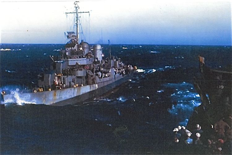 USS Cotten Iwo Jima battle photos J B and Rama Magers family