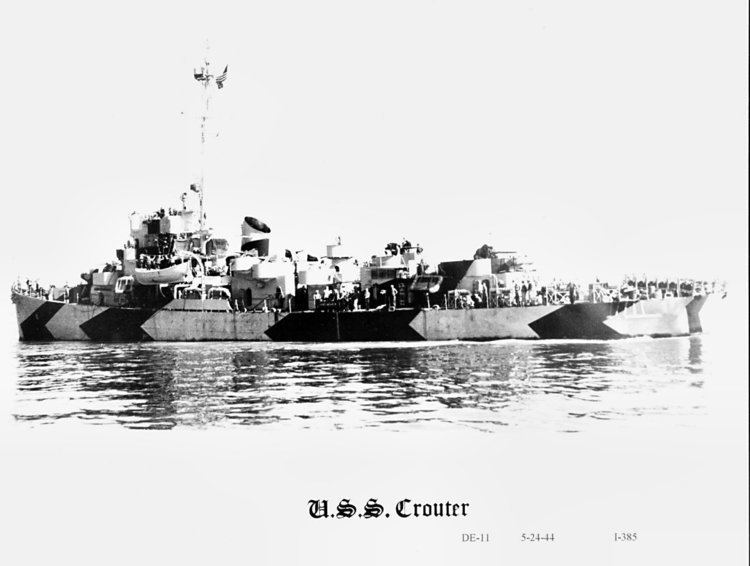 USS Crouter (DE-11) wwwnavsourceorgarchives06images0110601102jpg