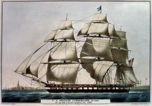 USS Cumberland (1842) USS Cumberland Information