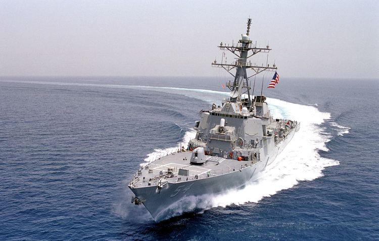 USS Curtis Wilbur FileUS Navy 990709N4697S002 USS Curtis Wilbur DDG 54 underway