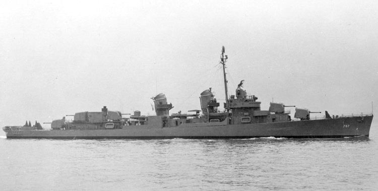 USS Cushing (DD-797) FileUSS Cushing DD797 at sea in January 1944jpg Wikimedia Commons
